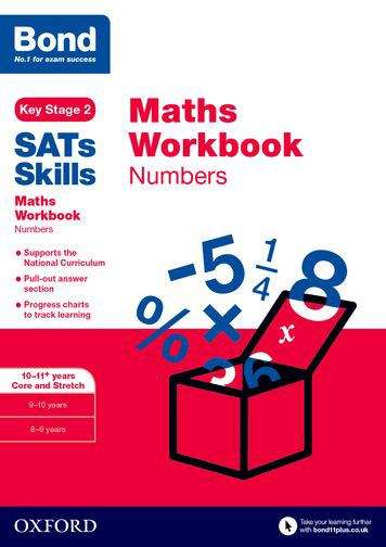 Book cover of Bond SATs Skills: Maths Workbook: Numbers 10-11 Years