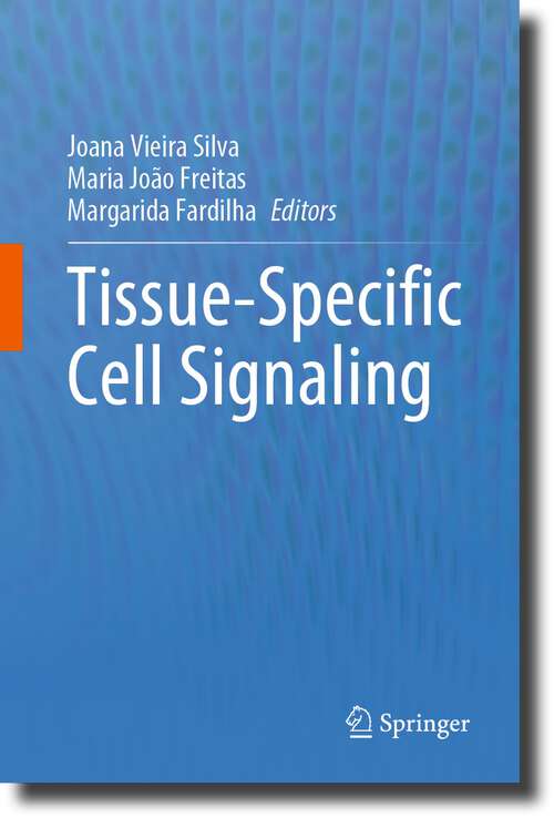 Book cover of Tissue-Specific Cell Signaling (1st ed. 2020)