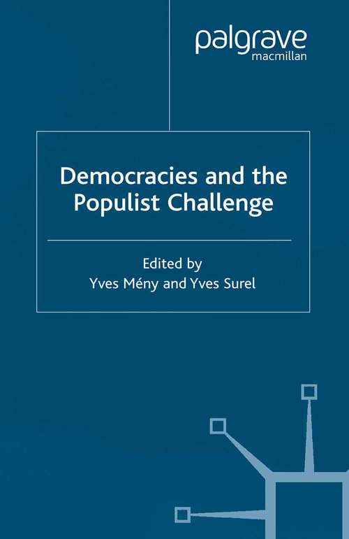 Book cover of Democracies and the Populist Challenge (2002)