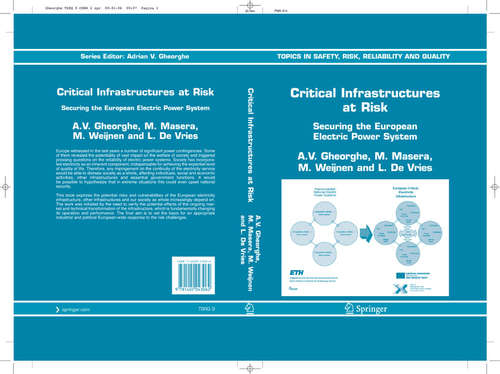 Book cover of Critical Infrastructures at Risk: Securing the European Electric Power System (2006) (Topics in Safety, Risk, Reliability and Quality #9)