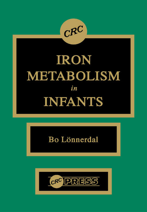 Book cover of Iron Metabolism in Infants