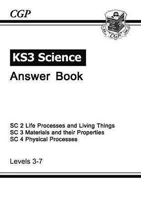 Book cover of KS3 Science Answers for Workbooks (Bio/Chem/Phys) - Higher (PDF)