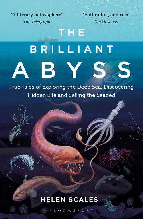 Book cover of The Brilliant Abyss: True Tales of Exploring the Deep Sea, Discovering Hidden Life and Selling the Seabed
