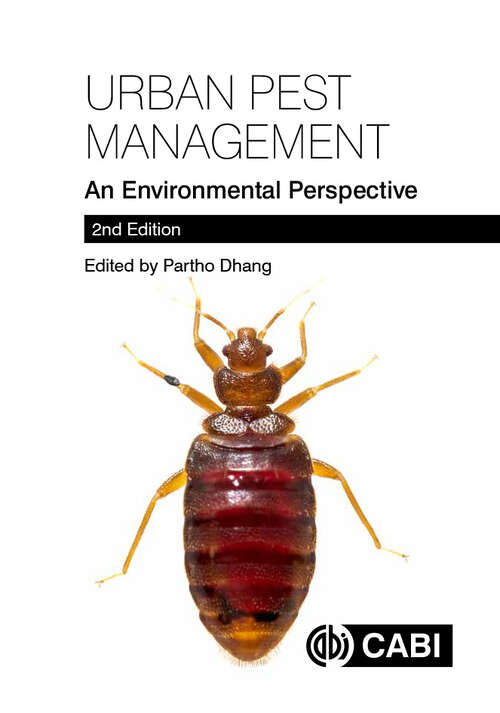 Book cover of Urban Pest Management: An Environmental Perspective