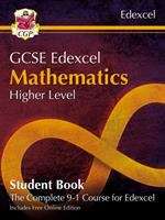 Book cover of New Grade 9-1 GCSE Maths Edexcel Student Book - Higher (with Online Edition)