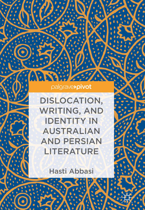 Book cover of Dislocation, Writing, and Identity in Australian and Persian Literature