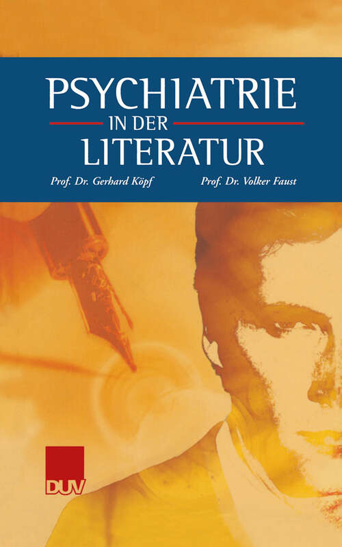 Book cover of Psychiatrie in der Literatur (2003)