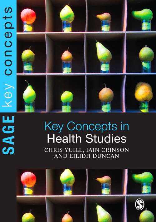 Book cover of Key Concepts in Health Studies (PDF)