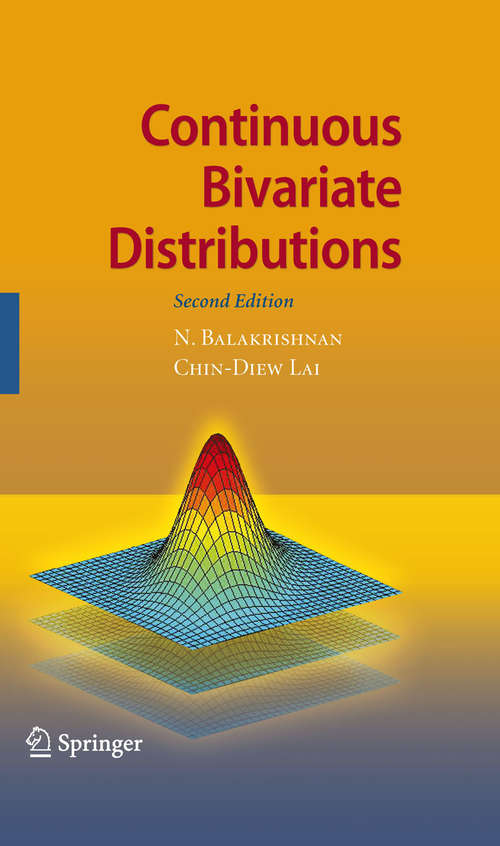 Book cover of Continuous Bivariate Distributions: (pdf) (2nd ed. 2009)