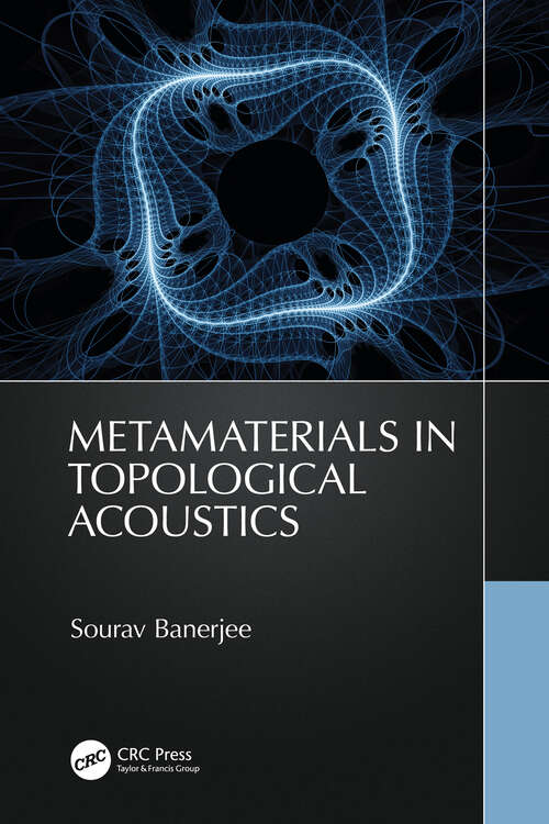 Book cover of Metamaterials in Topological Acoustics