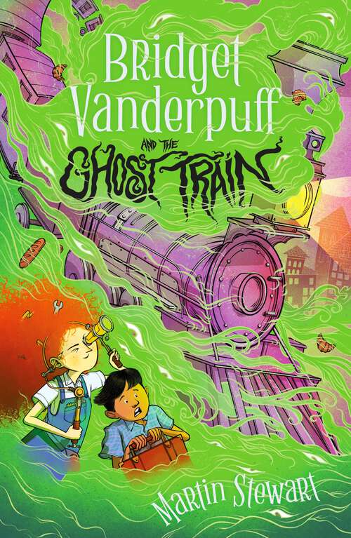 Book cover of Bridget Vanderpuff and the Ghost Train