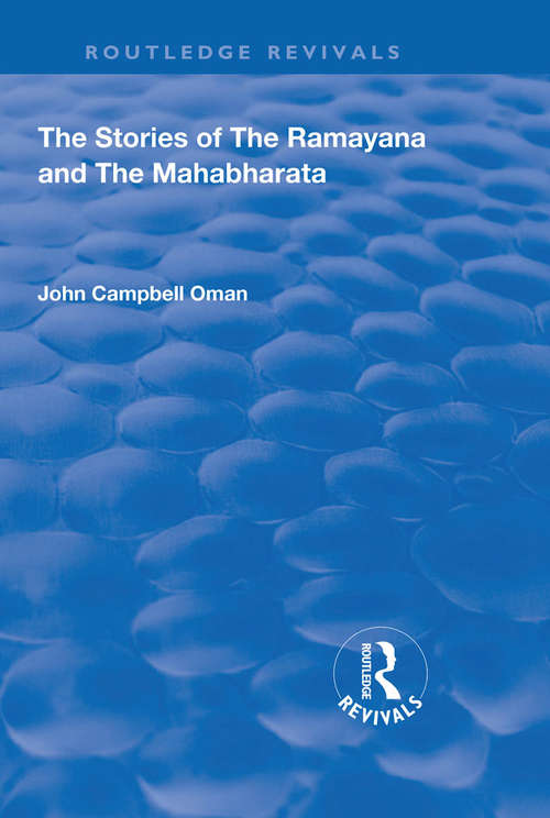 Book cover of The Stories of the Ramayana and the Mahabharata (Routledge Revivals)