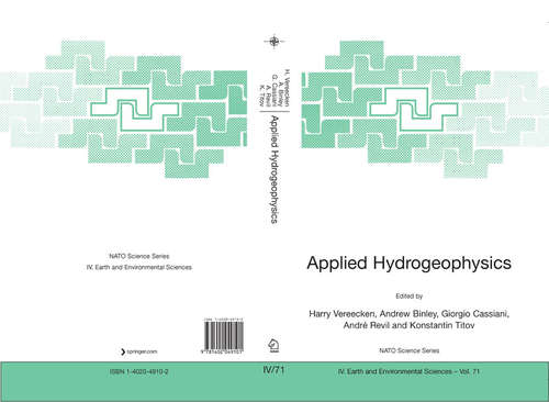 Book cover of Applied Hydrogeophysics (2006) (Nato Science Series: IV: #71)