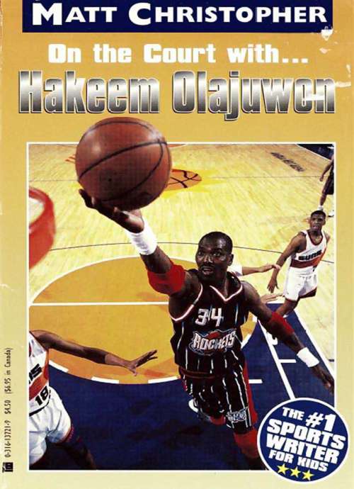 Book cover of On the Court With... Hakeem Olajuwon