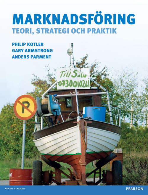 Book cover of MARKNADSFÖRING teori, strategi och praktik (PDF)