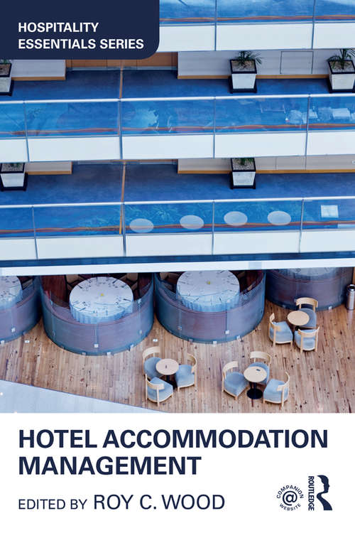 Book cover of Hotel Accommodation Management (Hospitality Essentials Series)