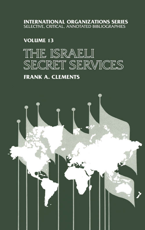 Book cover of Israeli Secret Services
