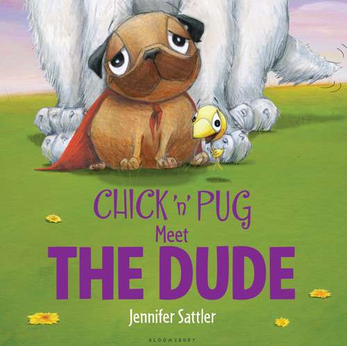 Book cover of Chick 'n' Pug Meet the Dude