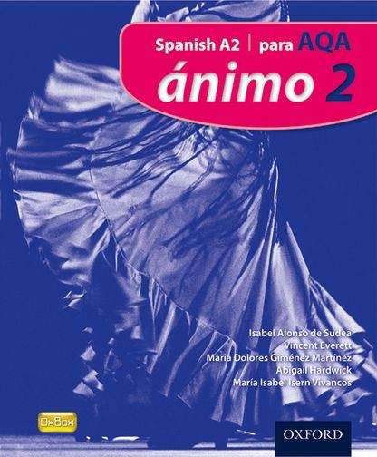 Book cover of Animo 2: Spanish A2 Para AQA (PDF)