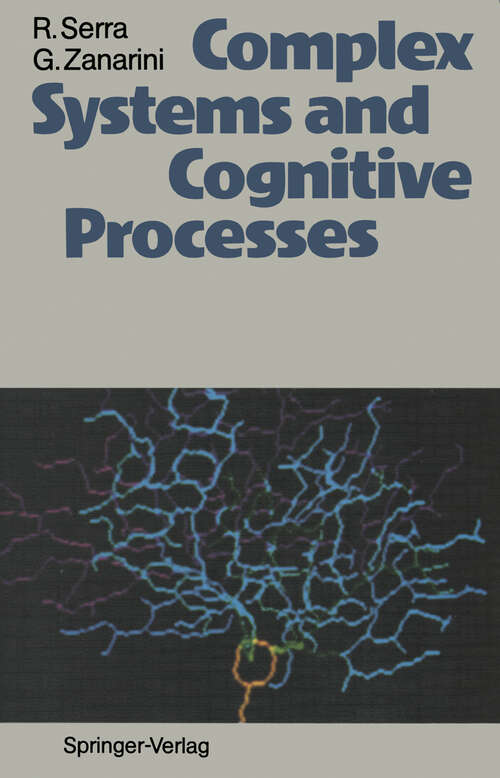 Book cover of Complex Systems and Cognitive Processes (1990)