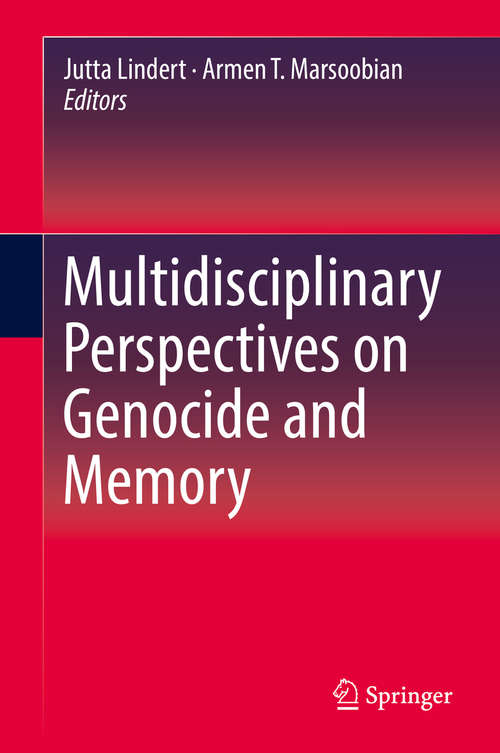 Book cover of Multidisciplinary Perspectives on Genocide and Memory