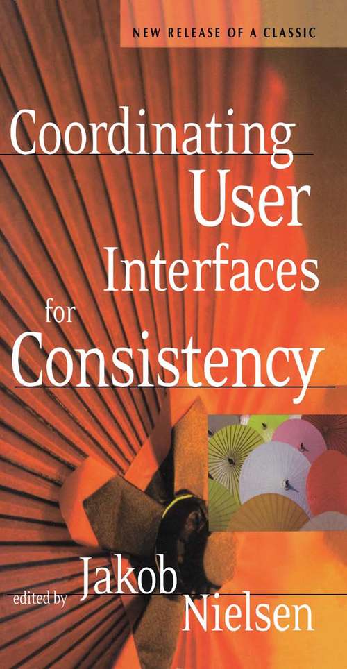 Book cover of Coordinating User Interfaces for Consistency (Interactive Technologies)