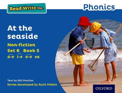 Book cover of Read Write Inc. Phonics: Blue Set 6 Non-fiction 5 At The Seaside (Read Write Inc Ser.)