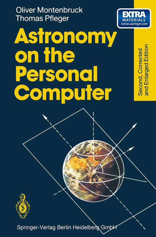 Book cover of Astronomy on the Personal Computer (2nd ed. 1994)