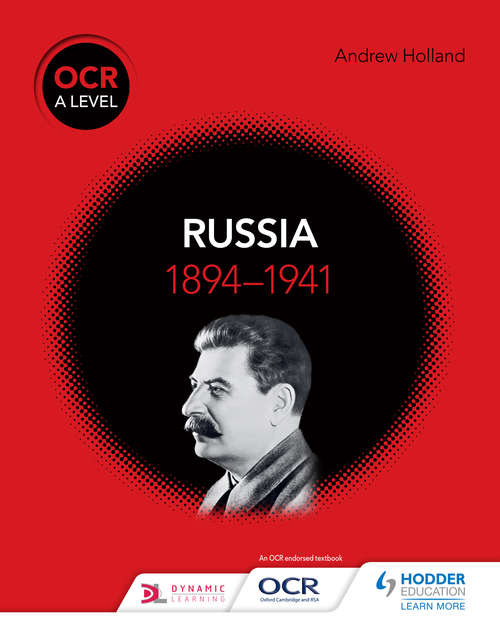 Book cover of Ocr A Level History: Russia 1894-1941