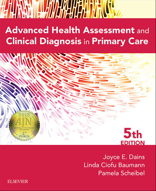 Book cover of Advanced Health Assessment & Clinical Diagnosis in Primary Care - E-Book
