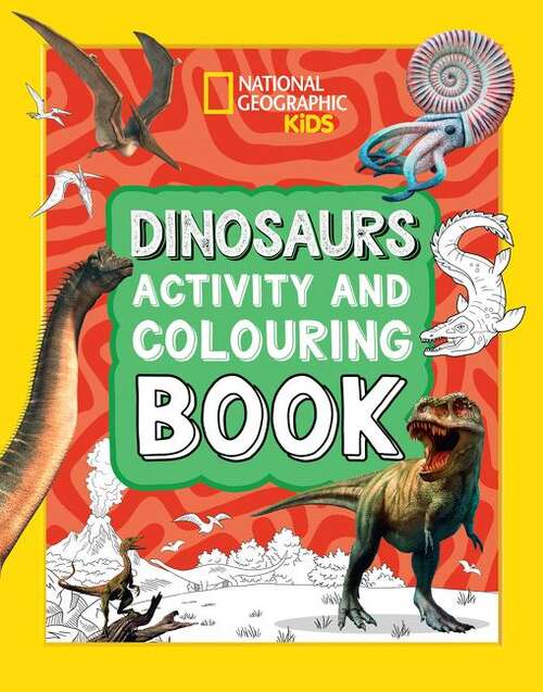 Book cover of Dinosaurs Activity And Colouring Book