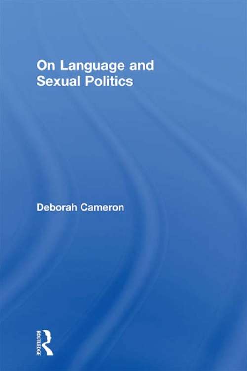 Book cover of On Language and Sexual Politics