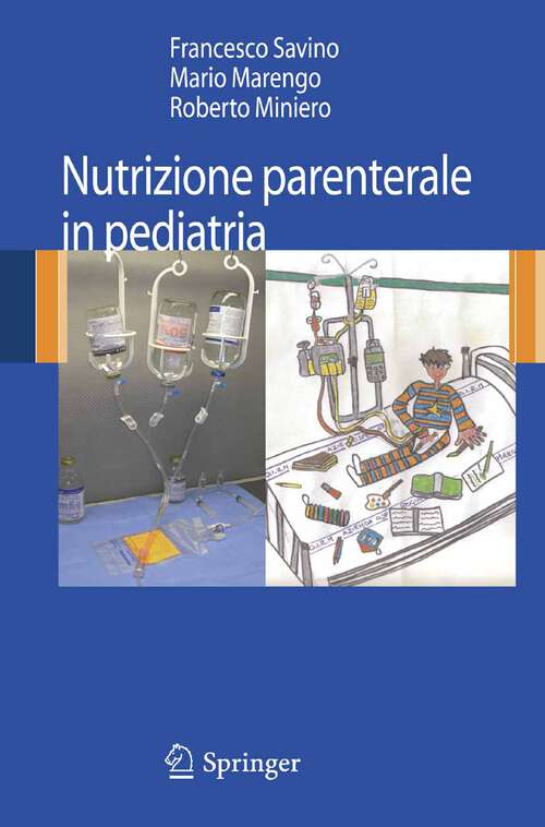 Book cover of Nutrizione parenterale in pediatria (2009)