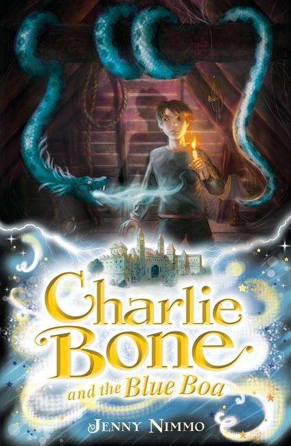 Book cover of Charlie Bone, Book 3 :Charlie Bone and the Blue Boa (PDF)