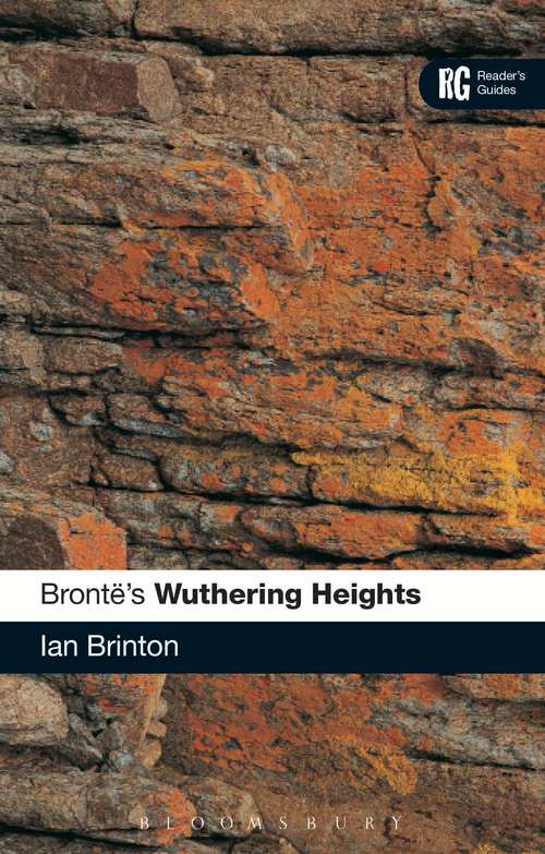 Book cover of Bronte's Wuthering Heights (Reader's Guides)