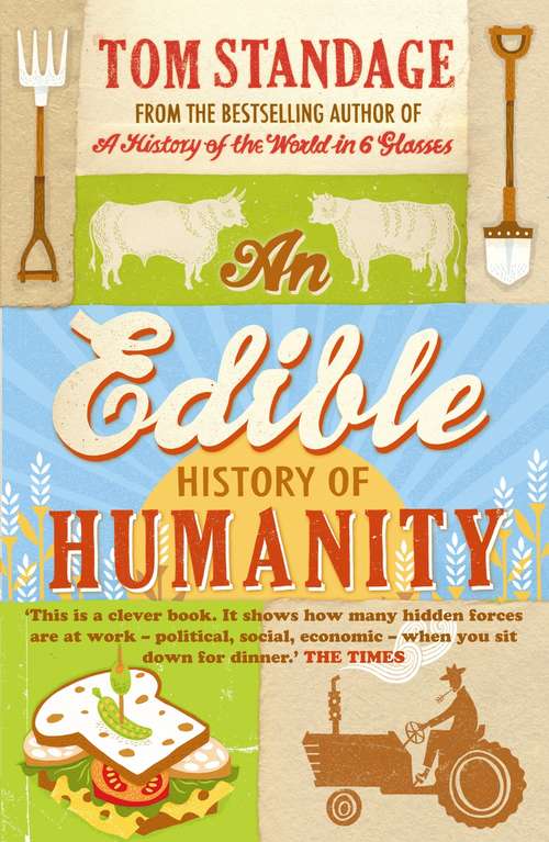 Book cover of An Edible History of Humanity (Main)