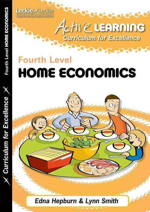 Book cover of Active Learning — ACTIVE HOME ECONOMICS: Fourth Level (PDF)