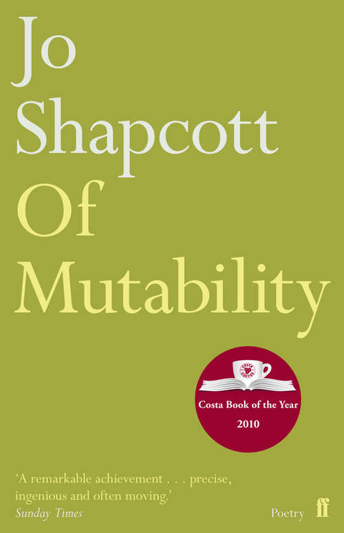 Book cover of Of Mutability (Main)