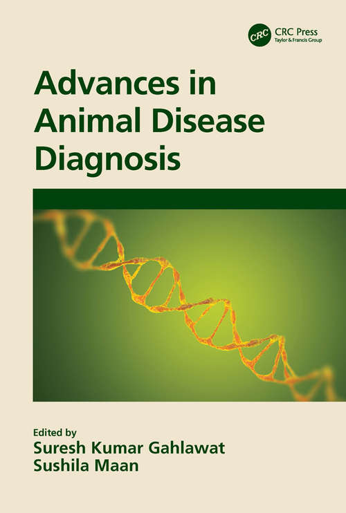 Book cover of Advances in Animal Disease Diagnosis