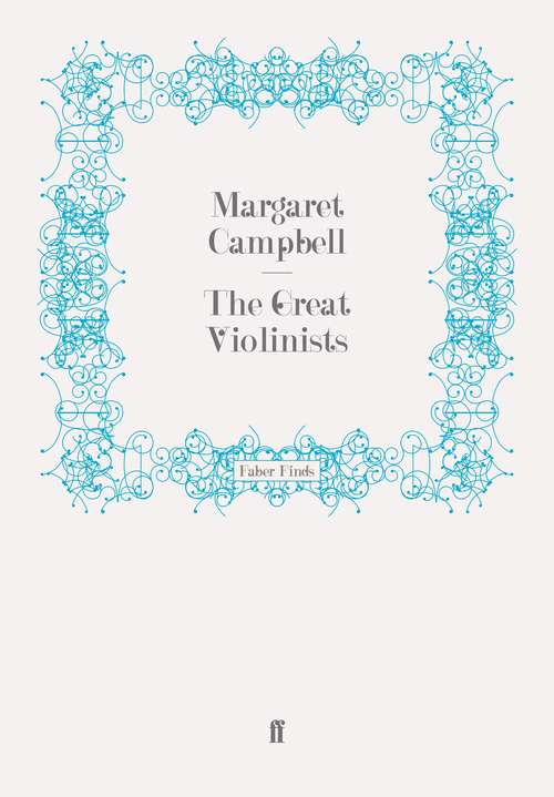 Book cover of The Great Violinists (Main) (Great Musicians #2)