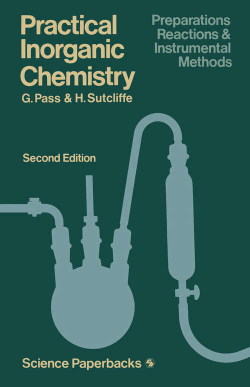 Book cover of Practical Inorganic Chemistry: Preparations, reactions and instrumental methods (1974)
