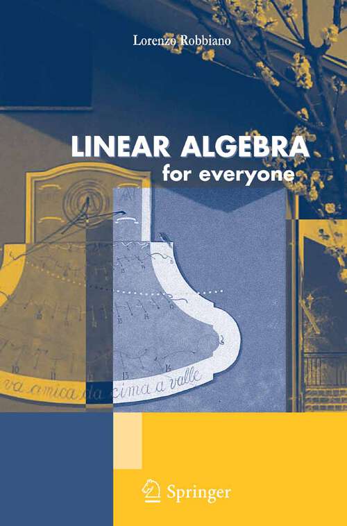 Book cover of Linear Algebra for Everyone (2011)