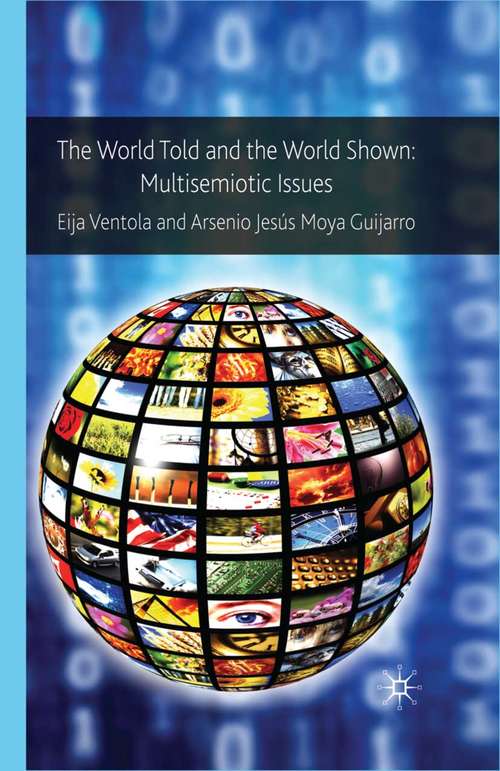 Book cover of The World Told and the World Shown: Multisemiotic Issues (2009)