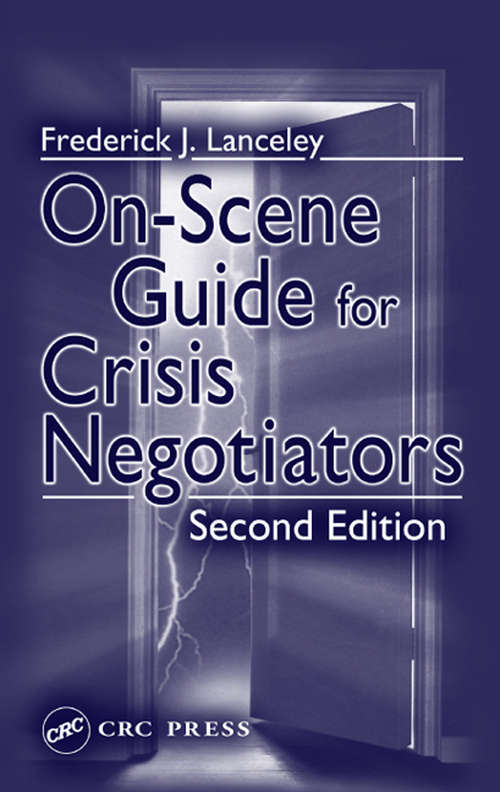 Book cover of On-Scene Guide for Crisis Negotiators (2)