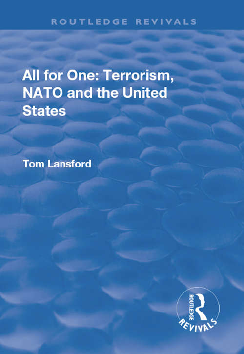 Book cover of All for One: Terrorism, NATO and the United States