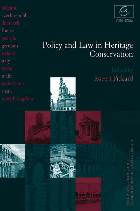 Book cover of Policy and Law in Heritage Conservation