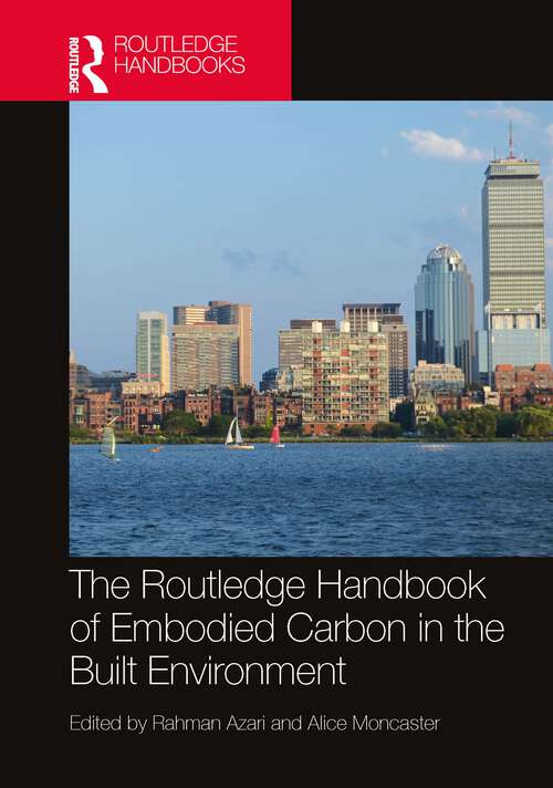 Book cover of The Routledge Handbook of Embodied Carbon in the Built Environment