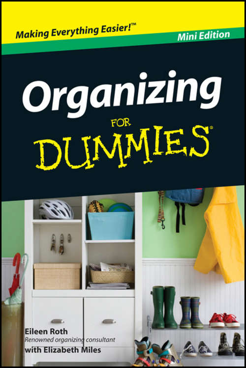 Book cover of Organizing For Dummies, Mini Edition