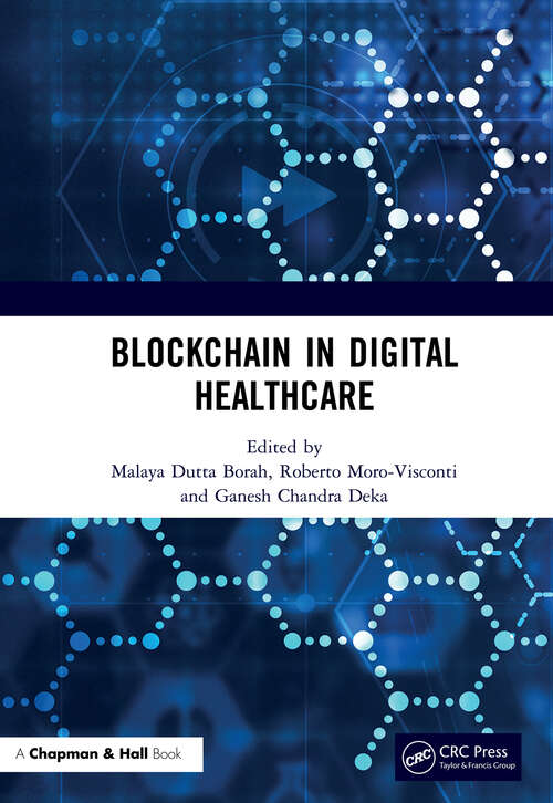 Book cover of Blockchain in Digital Healthcare