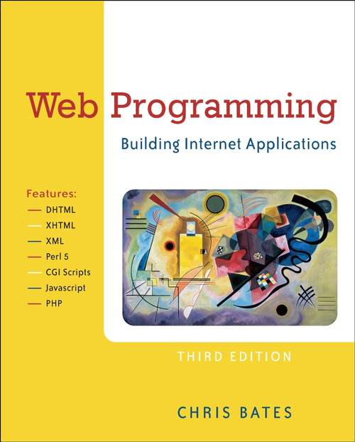 Book cover of Web Programming: Building Internet Applications